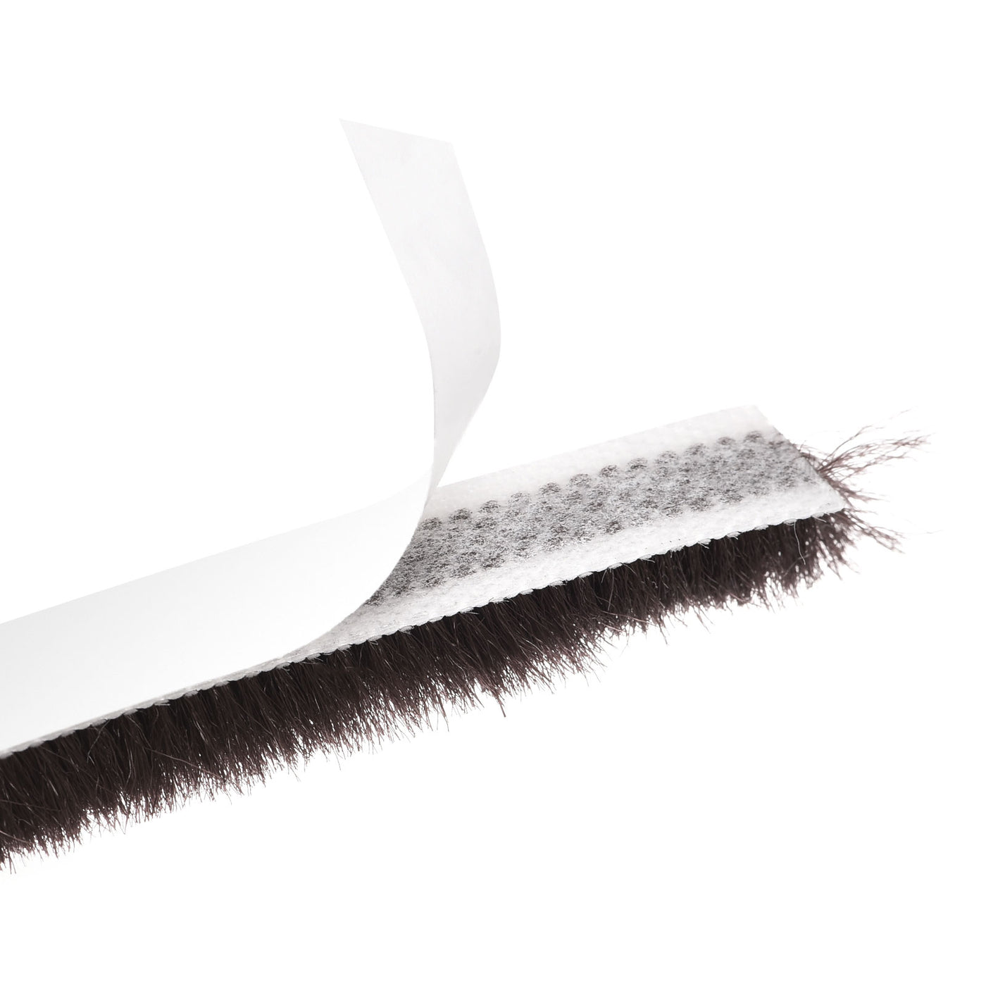 uxcell Uxcell Weather Stripping Brush, Self-Adhesive Seal Weatherstrip Sweep Brush