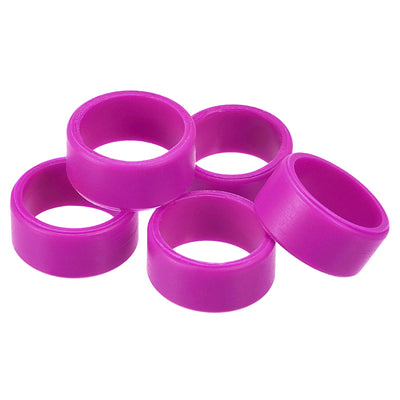 Harfington Silicone Rubber Bands Rings Non-slip for Wrapping Paper, Cord Wrap, Bundle