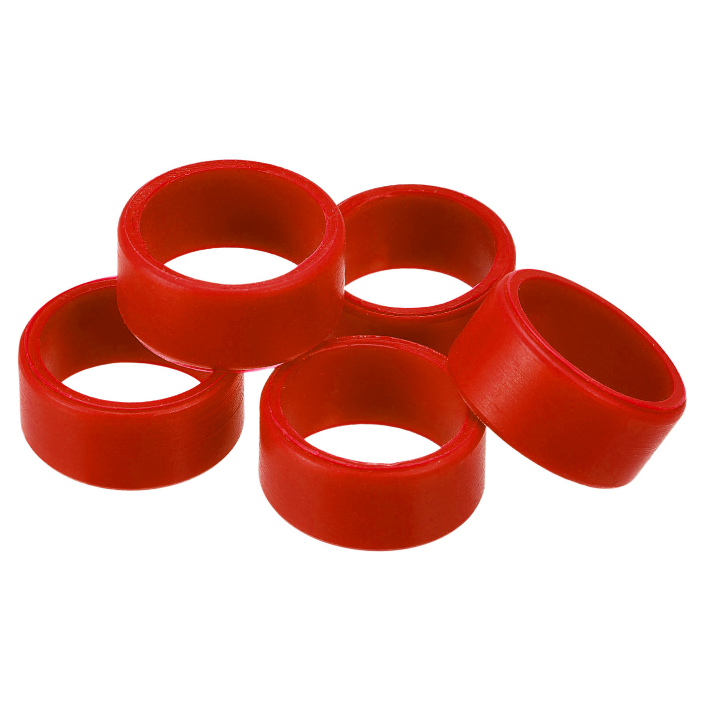 Harfington Silicone Rubber Bands Rings Non-slip for Wrapping Paper, Cord Wrap, Bundle