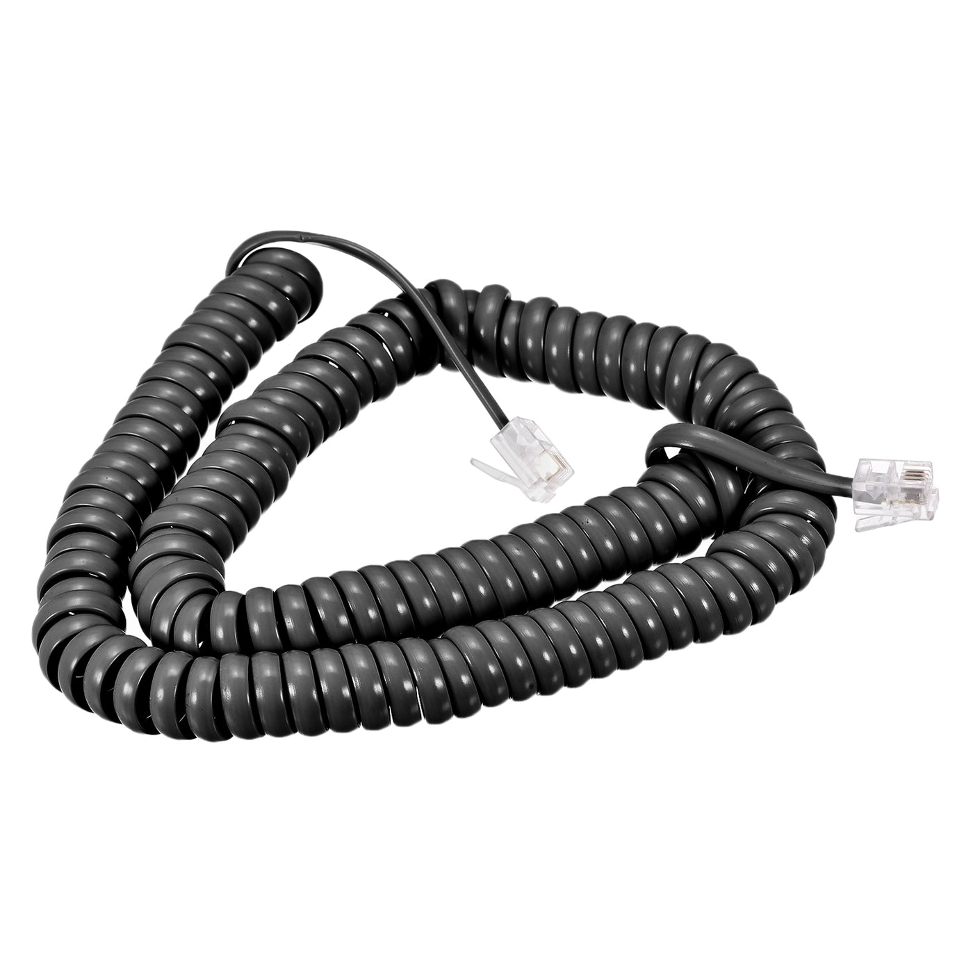 Harfington Telephone Handset Cord, Coiled Landline Phone Handset Cable for Home or Office