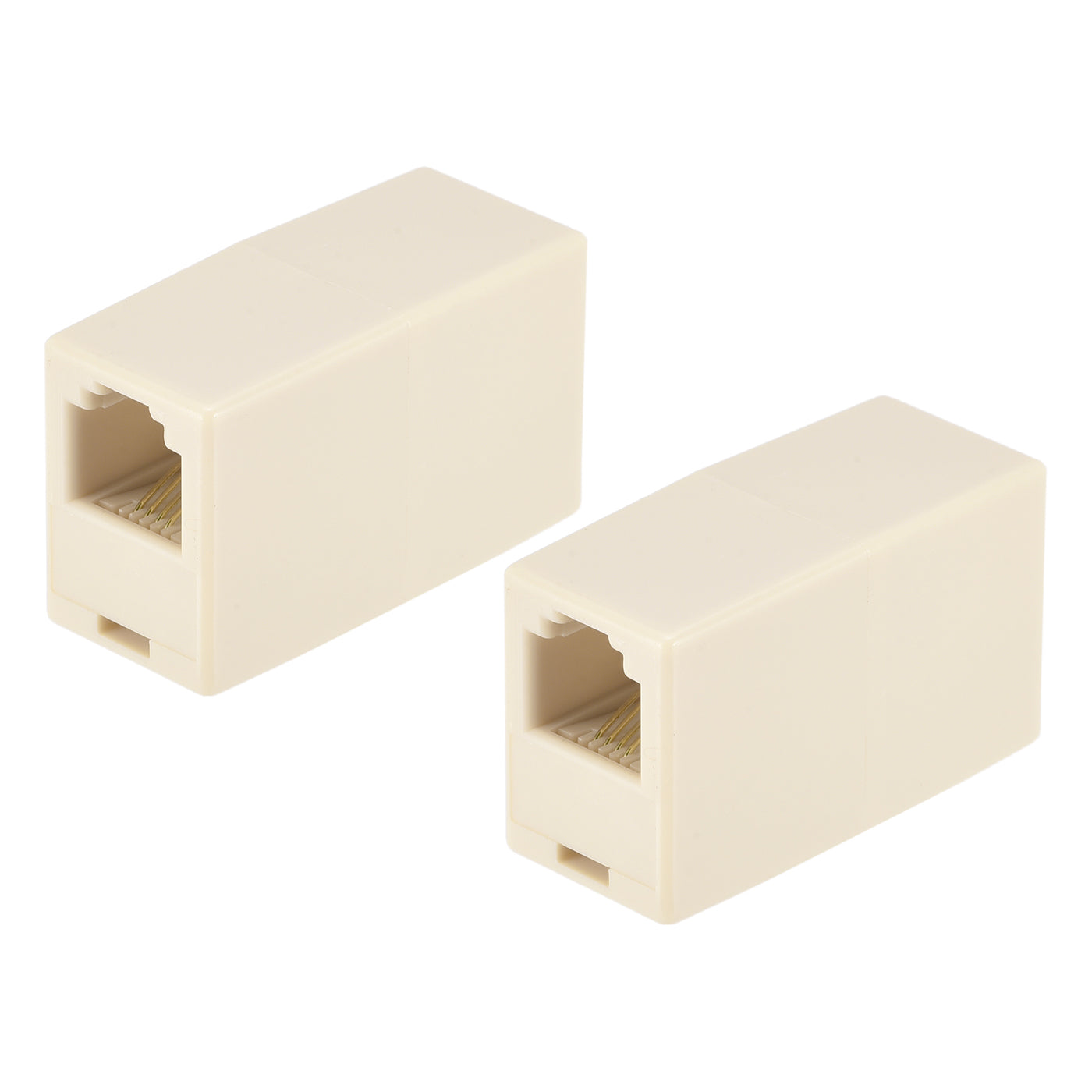 Harfington Phone Jack Splitter 6P4C Male to Female Way Socket Adapter Telephone Line Splitter 2 Pack