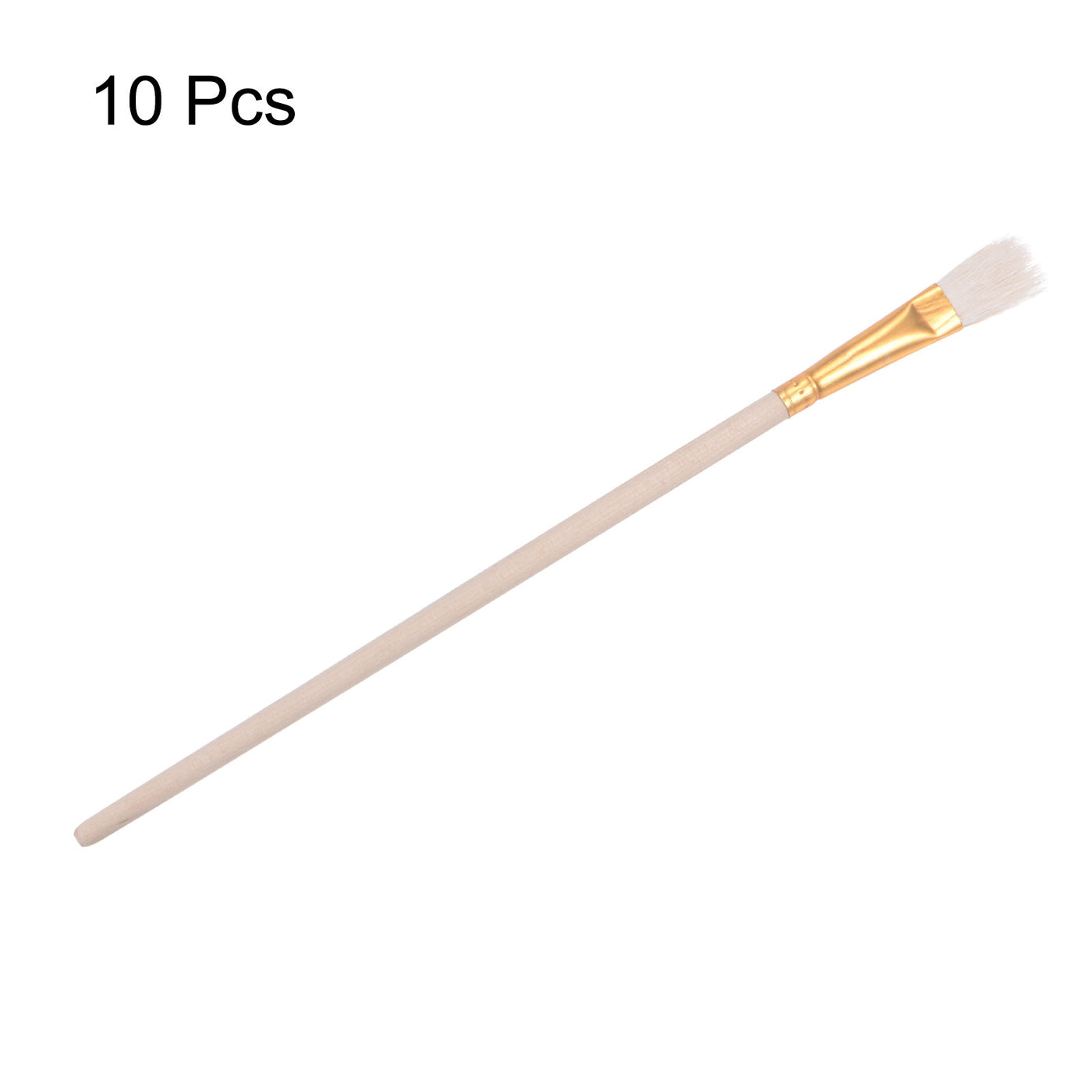 uxcell Uxcell Paint Brushes Wool Bristle with Wood Handle