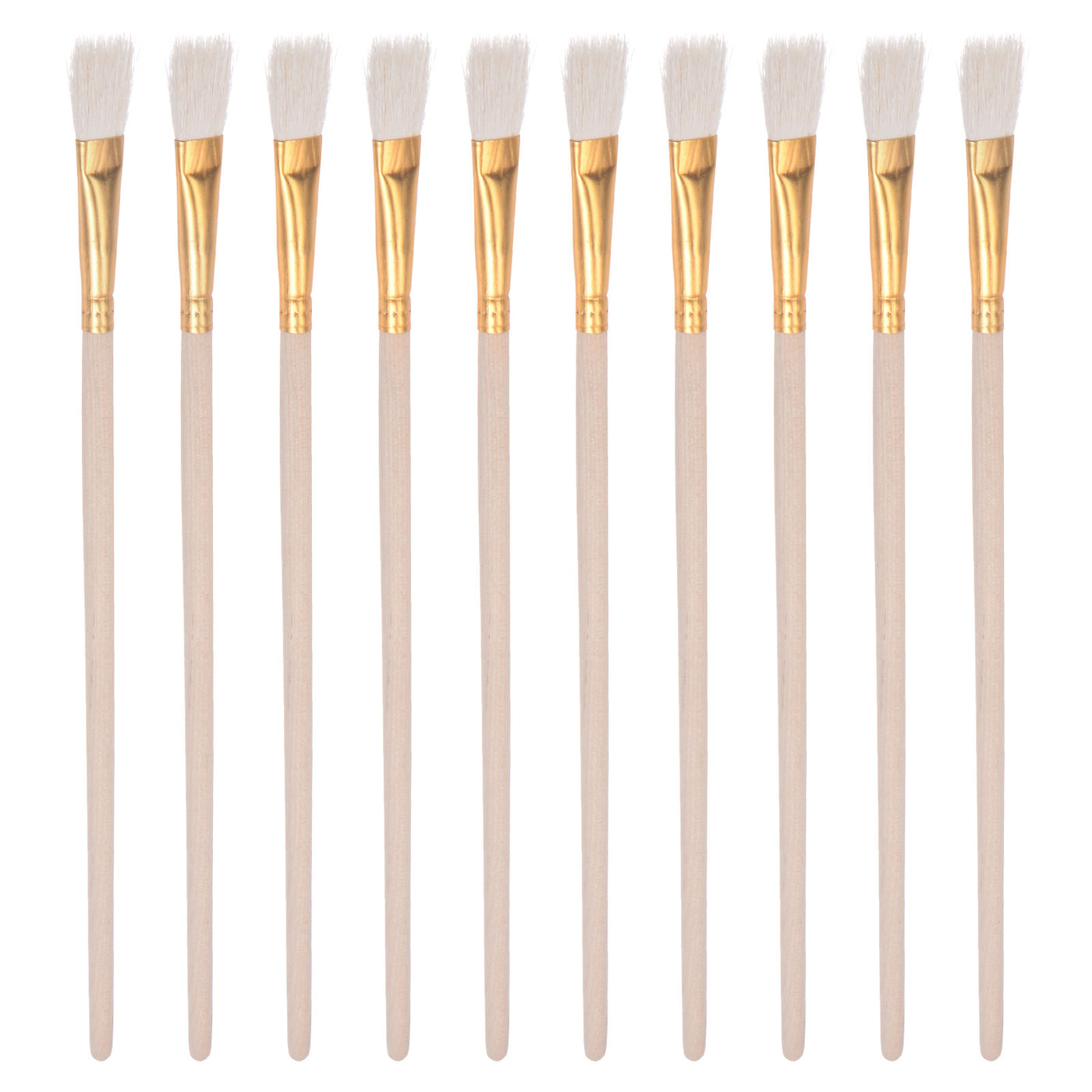 uxcell Uxcell Paint Brushes Wool Bristle with Wood Handle