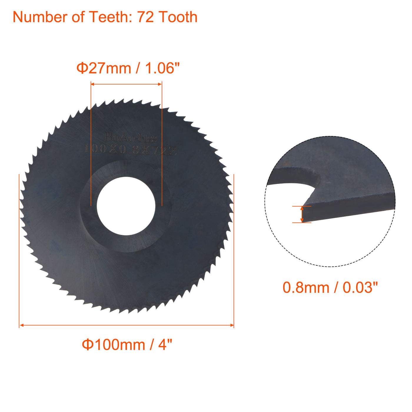 Harfington Nitriding Circular Saw Blade Cutter Cutting Tool