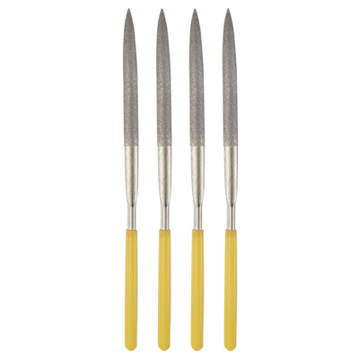 Harfington Uxcell Diamond Needle Files Hand Tool for Wood Stone