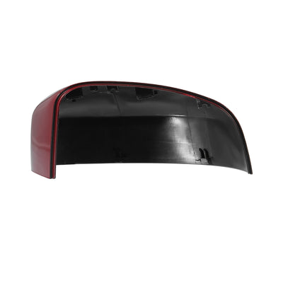 Harfington Red Right Side Car Side Door Wing Mirror Cover Rear View Mirror Cap for Ford Focus MK2 Facelift 2008-2011 for Ford Focus MK3 2012-2017