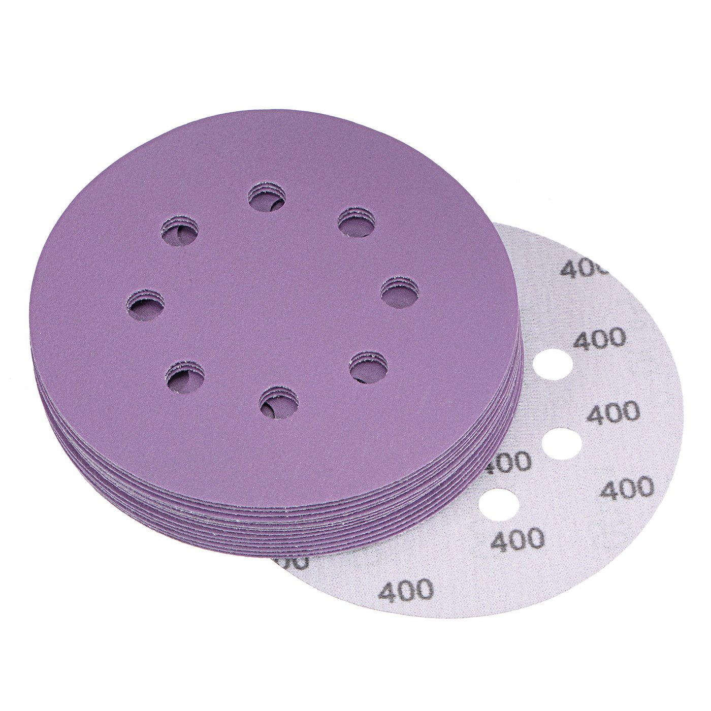 uxcell Uxcell Sanding Discs Hole Hook and Loop Sand Papers