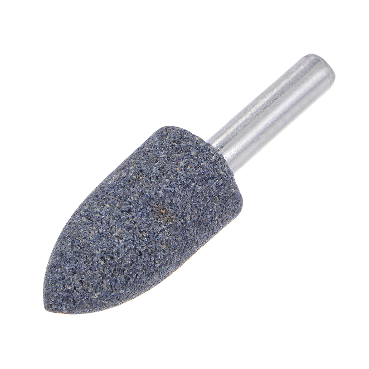 uxcell Uxcell 5pcs Abrasive Mounted Stone 1/4" Shank 0.8" Dia Conical Corundum Grinding Head