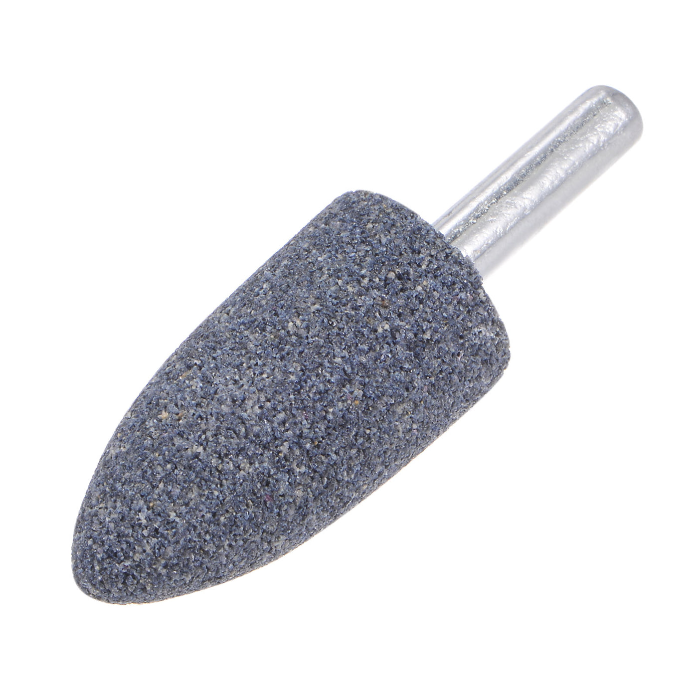 uxcell Uxcell 5pcs Abrasive Mounted Stone 1/4" Shank 0.8" Dia Conical Corundum Grinding Head