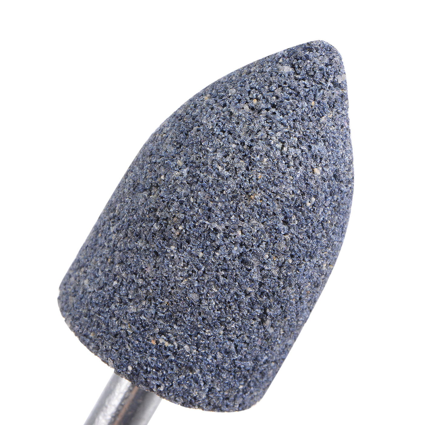 uxcell Uxcell 5pcs Abrasive Mounted Stone 1/4" Shank 0.8" Dia Conical Corundum Grinding Head