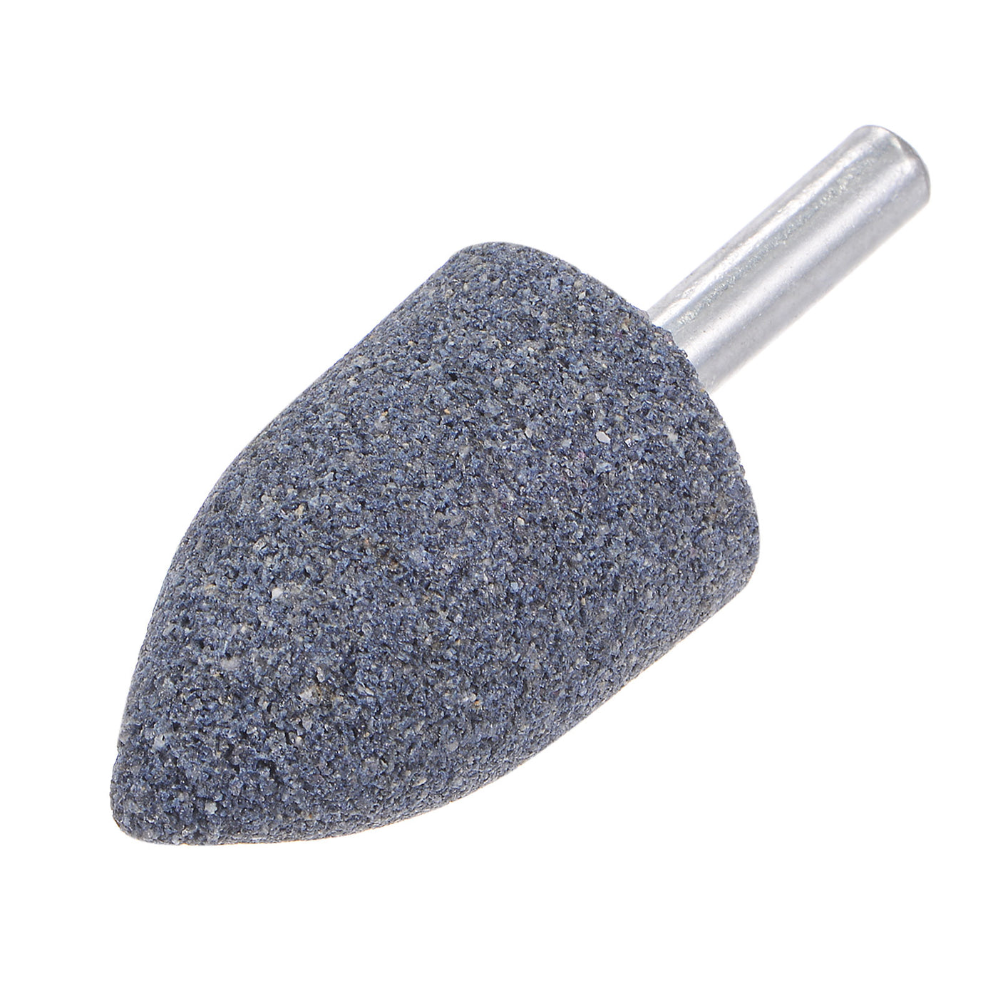 uxcell Uxcell 5pcs Abrasive Mounted Stone 1/4" Shank 0.8" Dia Conical Corundum Grinding Head