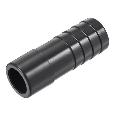 Harfington PVC Pipe Fitting 19mm Barbed x 20mm OD Spigot Straight Hose Connector Black