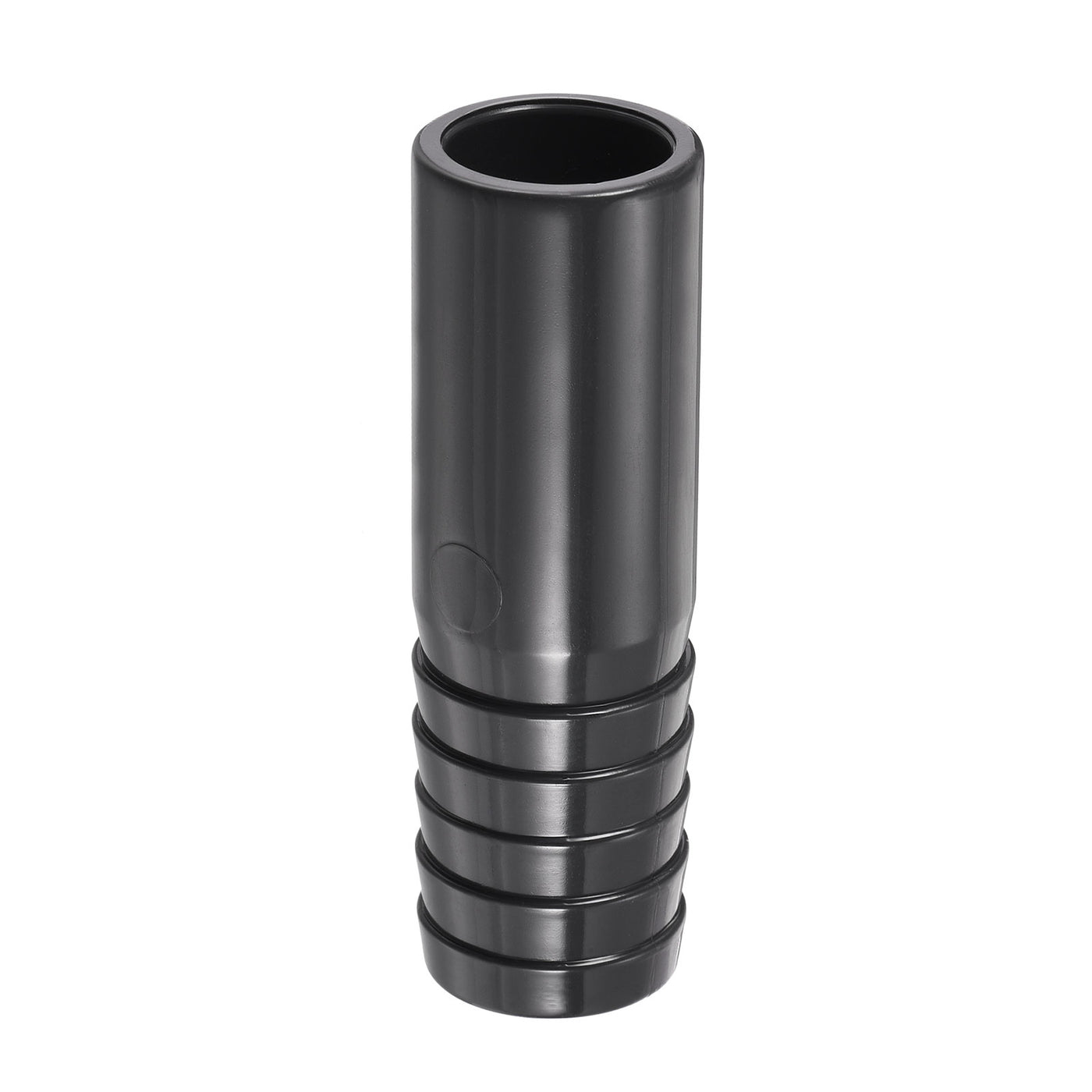 Harfington PVC Pipe Fitting 25mm Barbed x 25mm OD Spigot Straight Hose Connector Black