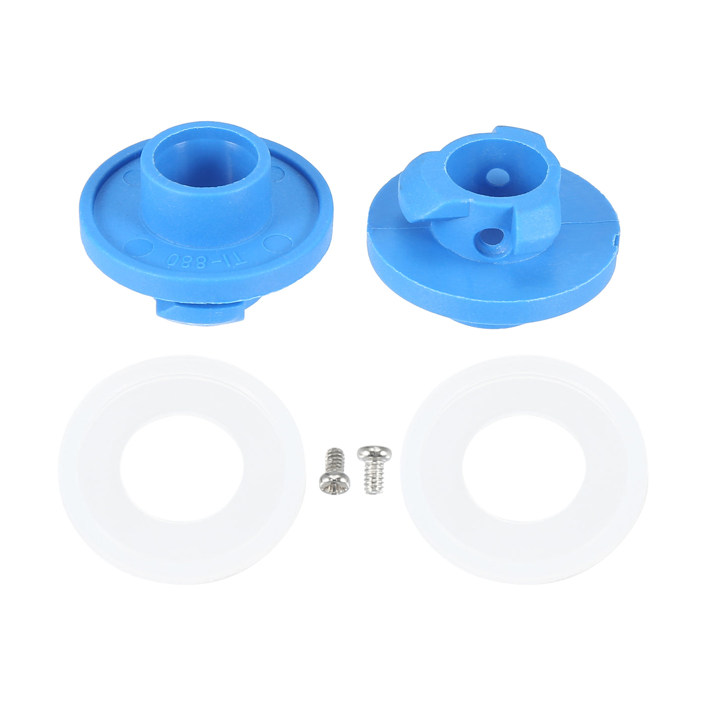 X AUTOHAUX 2pcs 880 LED Headlight Adapter Base Bulb Sockets Retainer Holder Universal for Car Blue