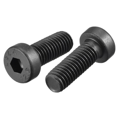 Harfington Uxcell Hex Socket Thin Head Cap Screw Bolts, Carbon Steel Screws