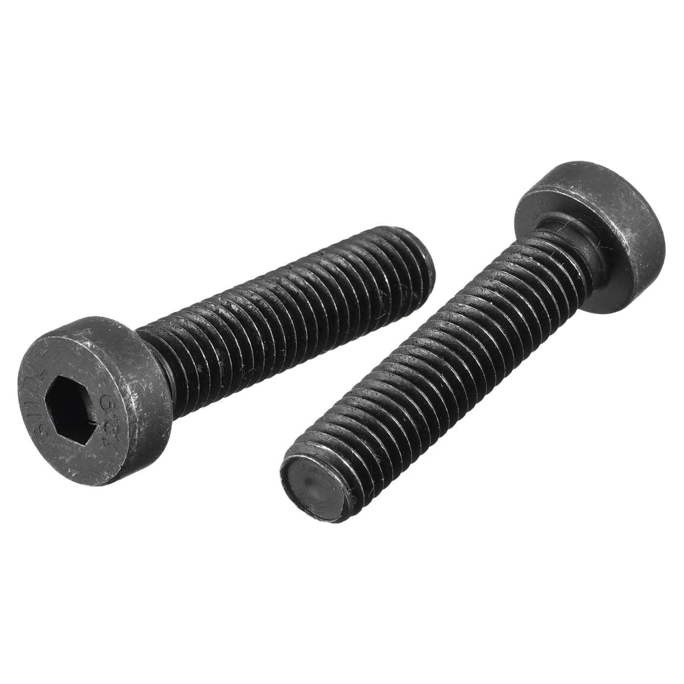 uxcell Uxcell Hex Socket Thin Head Cap Screw Bolts, Carbon Steel Screws