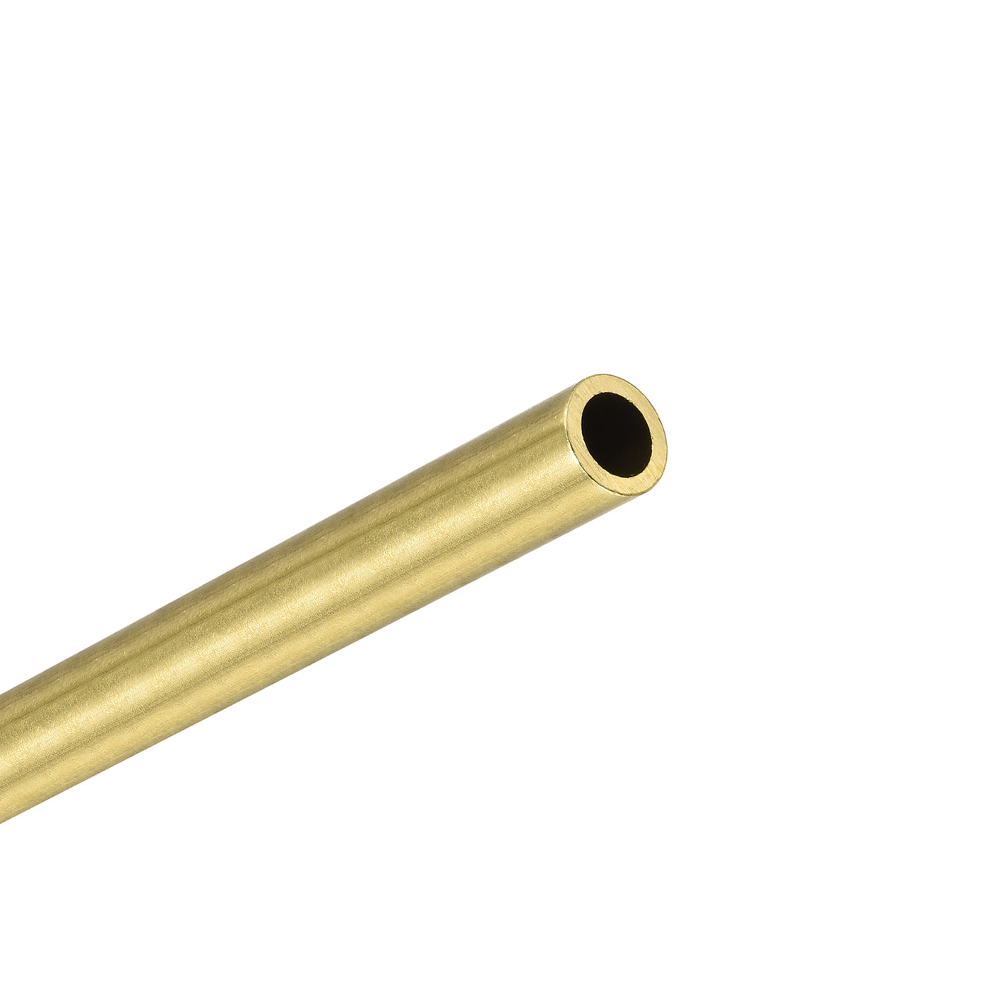 uxcell Uxcell Brass Round Tube 7mm OD 1mm Wall Thickness 200mm Length Pipe Tubing