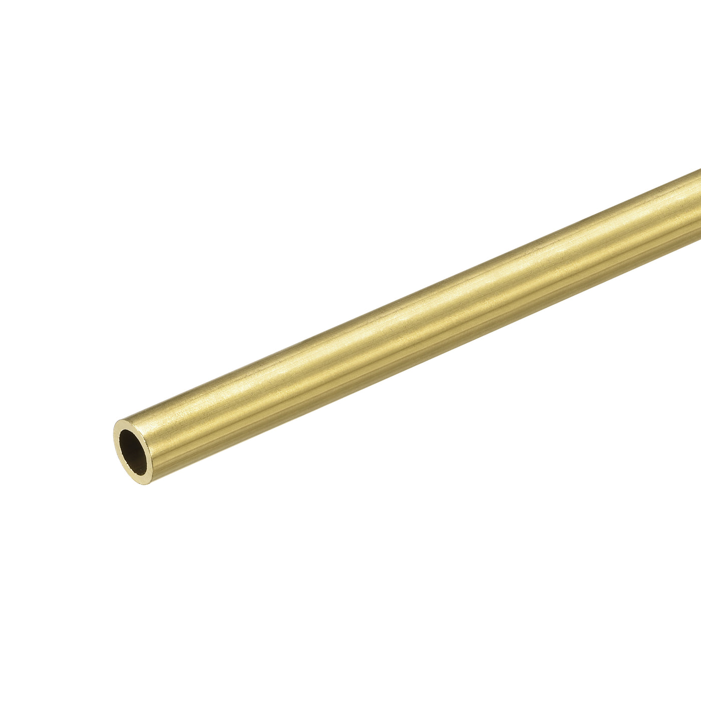 uxcell Uxcell Brass Round Tube 7mm OD 1mm Wall Thickness 200mm Length Pipe Tubing