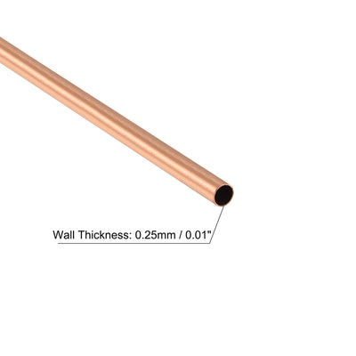 Harfington Copper Tubing Seamless Straight Pipes Tubes