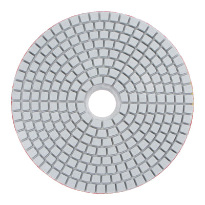 Harfington Uxcell 5-Inch 500 Grits Diamond Polishing Pad Wet/Dry for Stone Concrete Marble