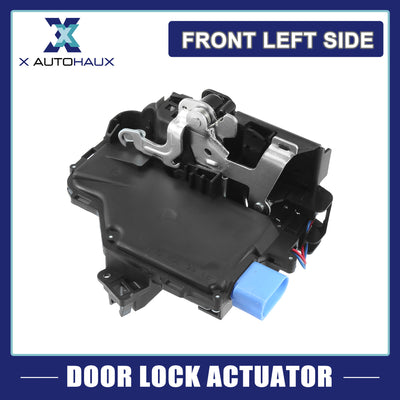 Harfington Front Left Door Lock Actuator Mechanism Central Locking for VW Golf MK5 2003-2013 3D1837015AB