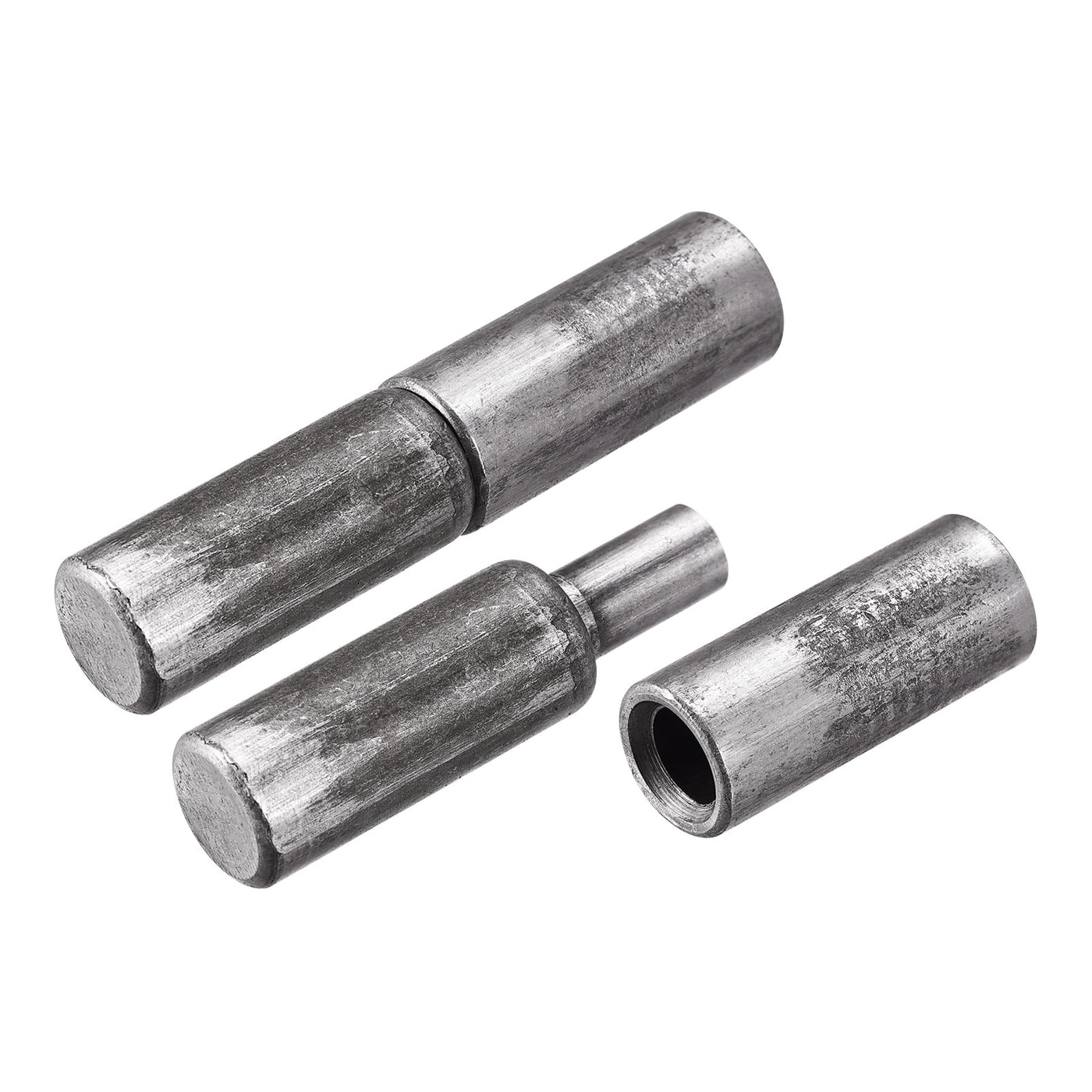 uxcell Uxcell Weld on Barrel Hinges, Male to Female Iron Hinge Pin for Home Gate Door Window