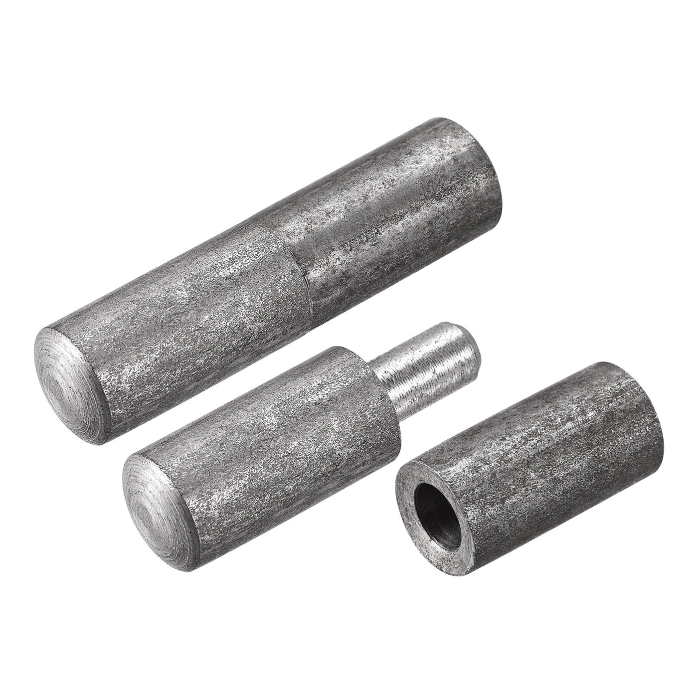 uxcell Uxcell Weld on Barrel Hinges, Male to Female Iron Hinge Pin for Home Gate Door Window