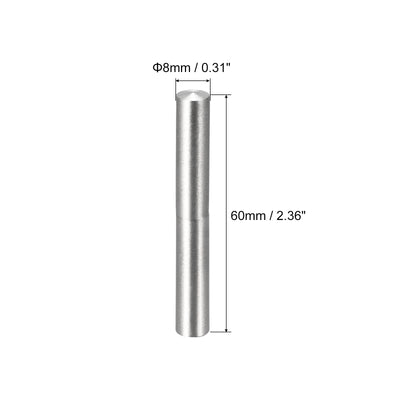 Harfington Uxcell Weld on Barrel Hinges, Male to Female 201 Stainless Steel Hinge Pin for Metal Home Gate Door Window