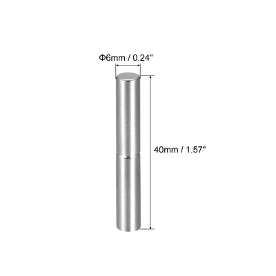 Harfington Uxcell Weld on Barrel Hinges, Male to Female 304 Stainless Steel Hinge Pin for Metal Home Gate Door Window