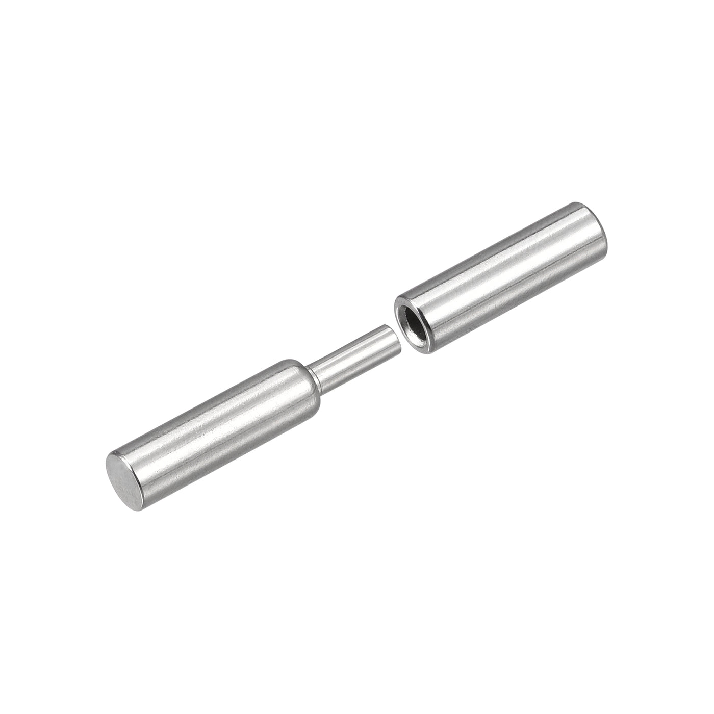 uxcell Uxcell Weld on Barrel Hinges, Male to Female 304 Stainless Steel Hinge Pin for Metal Home Gate Door Window