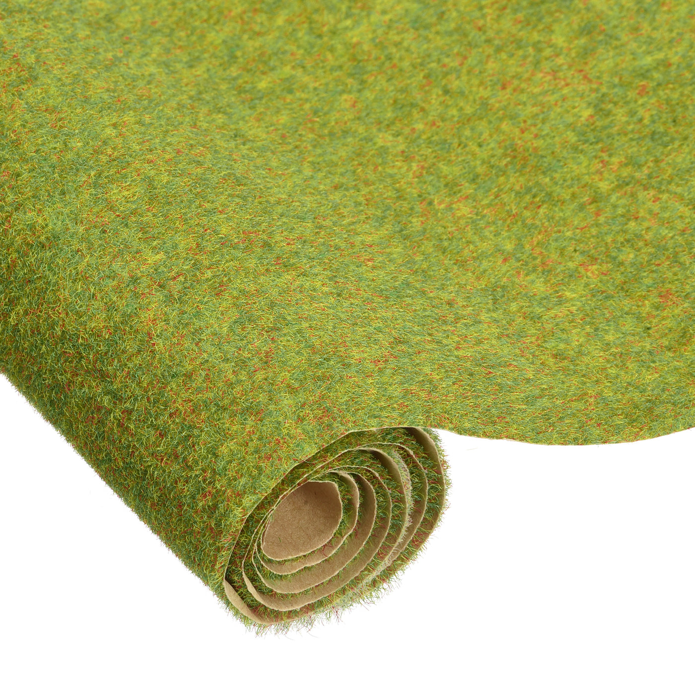 Harfington Artificial Model Grass Mat 13.8" x 39" Lawn Green for Garden Lawn Model