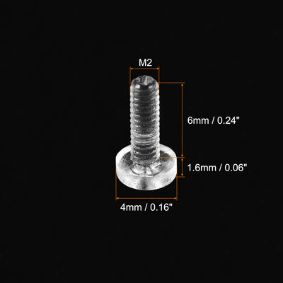 Harfington Plastic Phillips Bolt, PC Pan Head Machine Screw