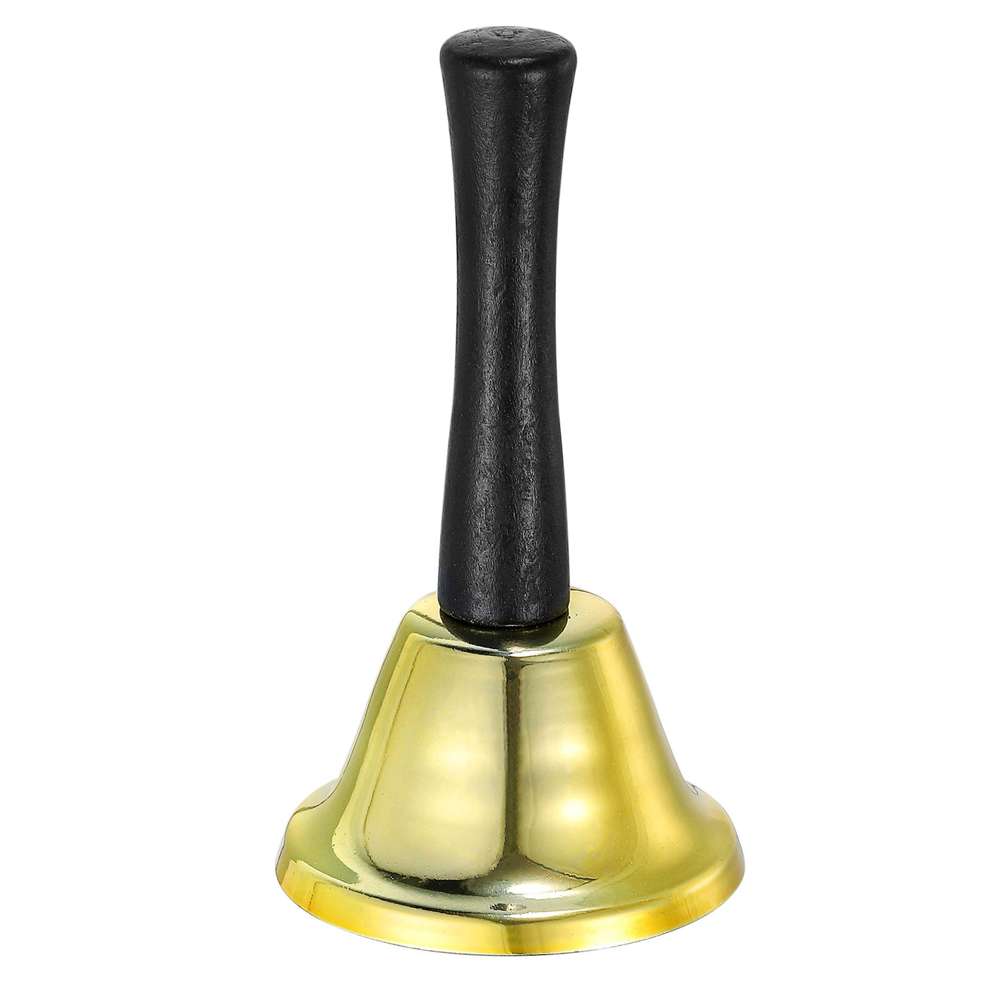 uxcell Uxcell Loud Hand Bell, 65mm(2.56") Dia. Dinner Bell for Classroom, Service, Gold Tone