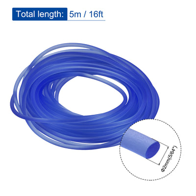 Harfington Solid Rubber Cord Tubing Rubber Tube for DIY Craft Beading Necklaces Bracelet