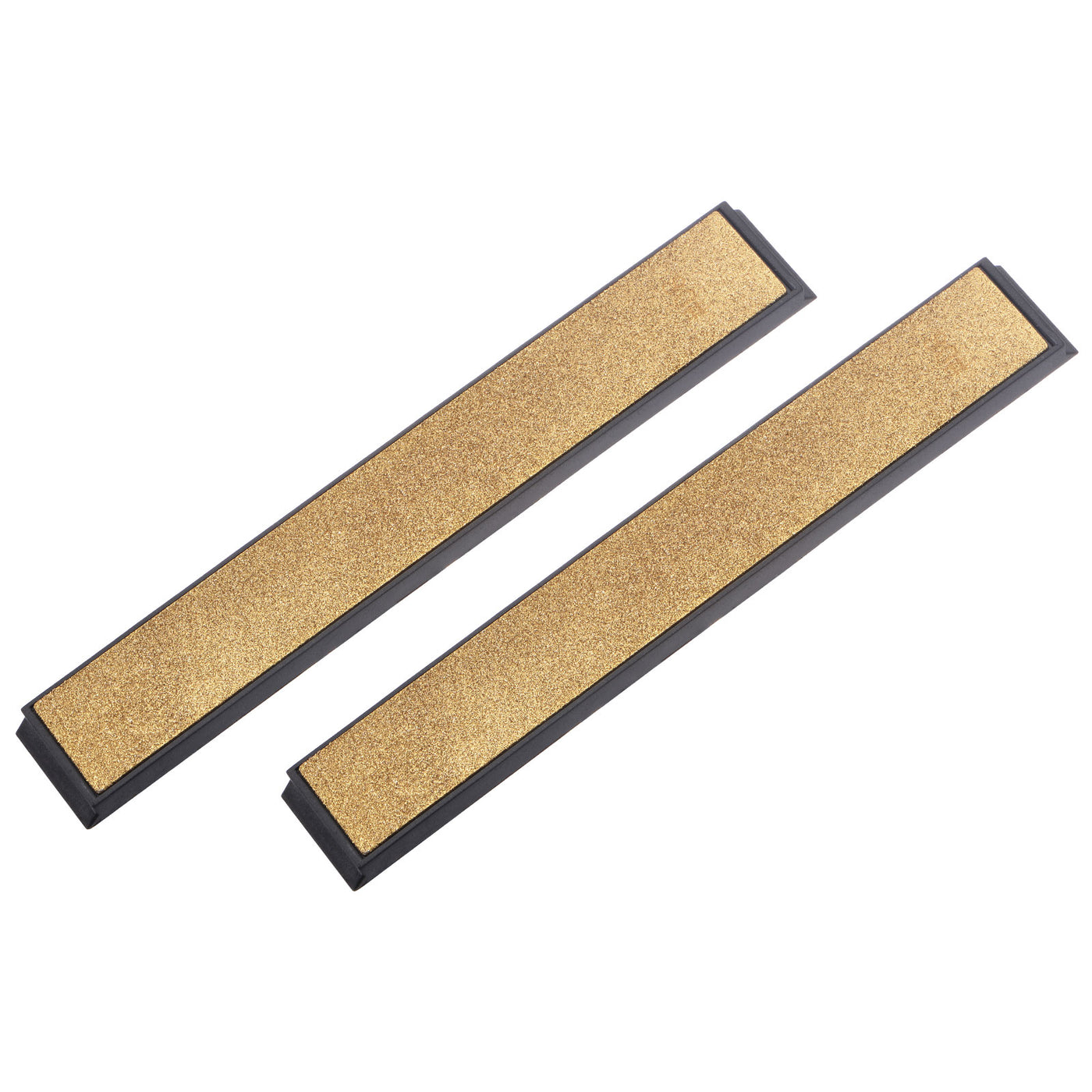 uxcell Uxcell 150mm x 20mm 80 Grits Titanium Coated Diamond Whetstone Sharpening Stone 2pcs