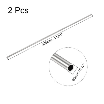 Harfington Uxcell 316 Stainless Steel Tube Seamless Pipe Tubing