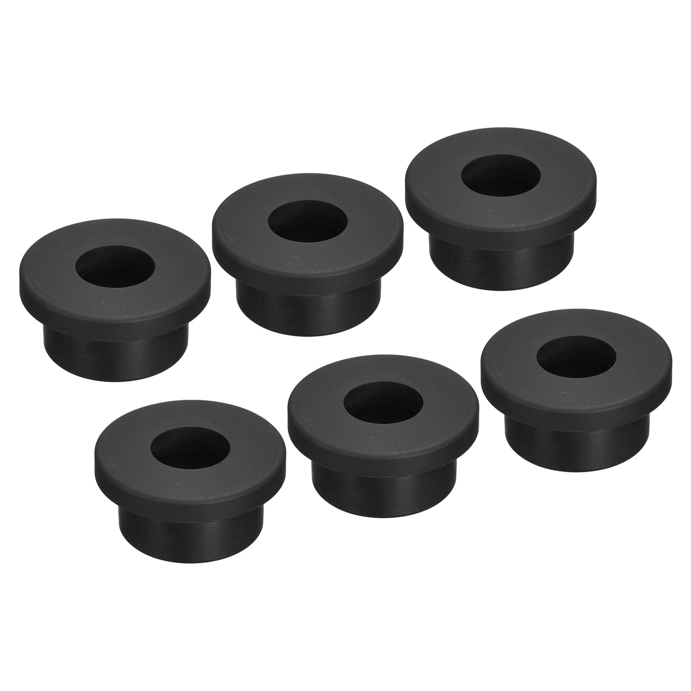 Harfington Rubber Grommet Mount Dia Round T Type for Wire, Pipe Protection