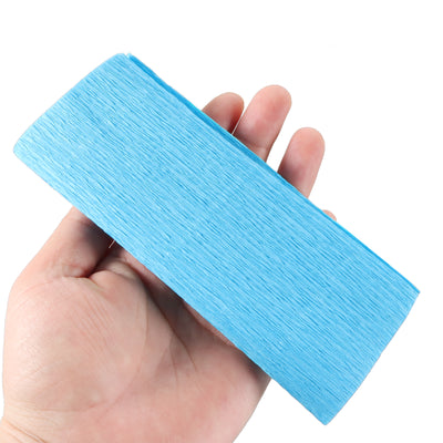 Harfington Crepe Paper Roll Crepe Paper Decoration 8.2ft Long 5.9 Inch Wide, Blue