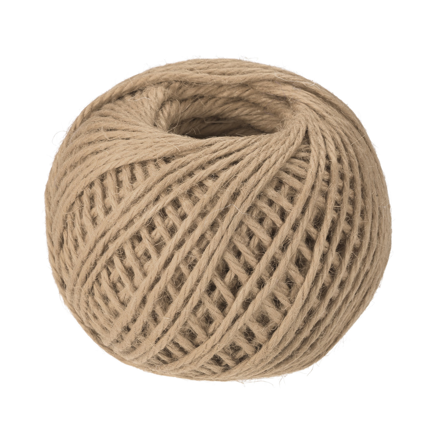 Harfington 328Ft 2.5mm Schnur Jute für Kunst Geschenkpackung Garten Hochzeit Dekor Braun