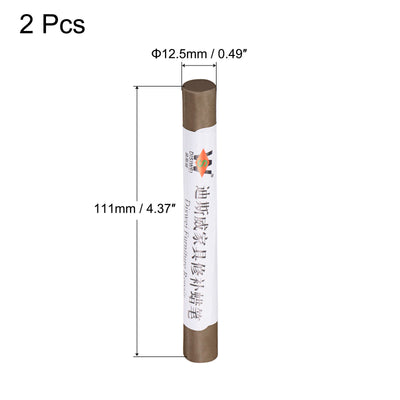 Harfington Uxcell Wood Wax Filler Stick, Furniture Crayons Touch Up Repair Pens, Tawny, 2Pcs