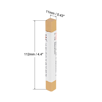 Harfington Uxcell Furniture Repair Wax Filler Stick, Wood Scratch Filler Crayons,  Orange