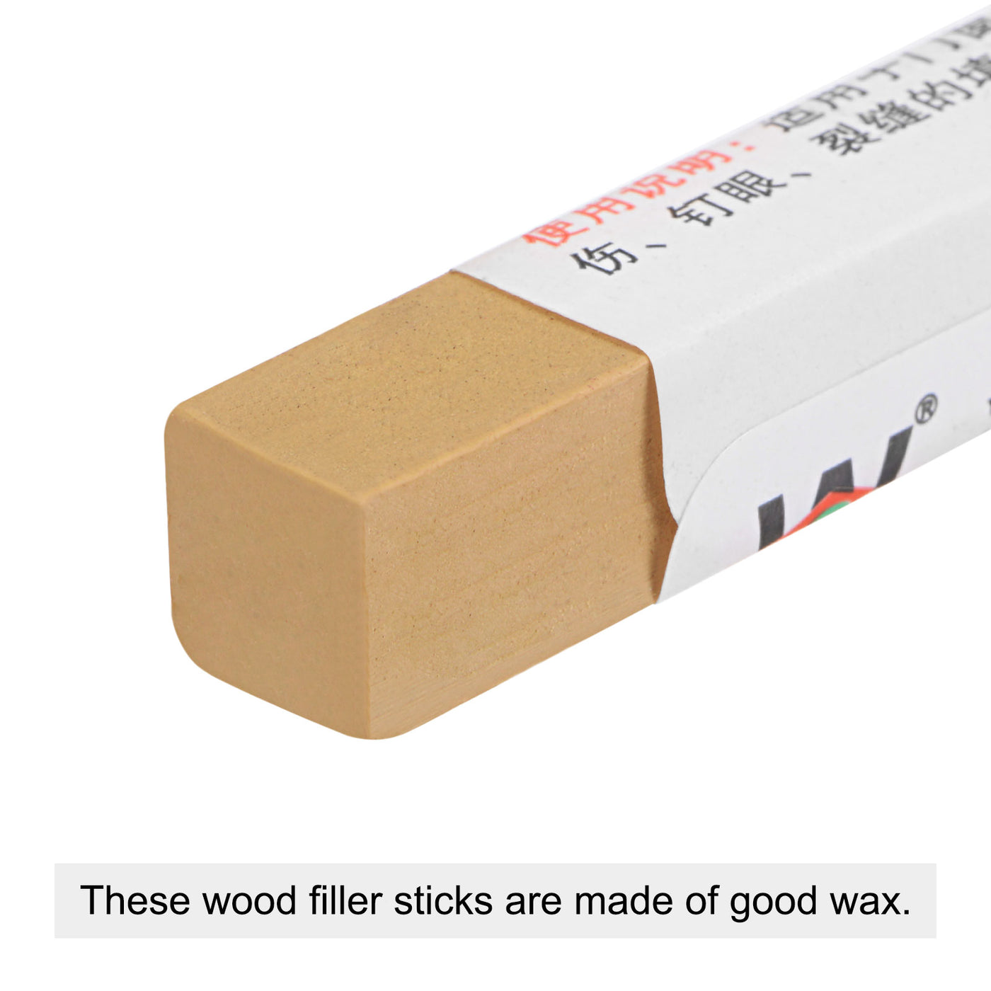 uxcell Uxcell Furniture Repair Wax Filler Stick, Wood Scratch Filler Crayons,  Orange