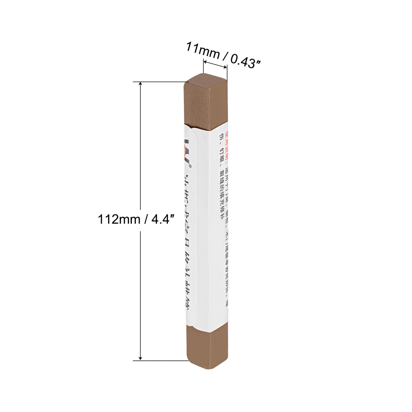 uxcell Uxcell Furniture Repair Wax Filler Stick, Wood Scratch Filler Crayons, Apricot Yellow