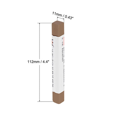 Harfington Uxcell Furniture Repair Wax Filler Stick, Wood Scratch Filler Crayons, Apricot Yellow