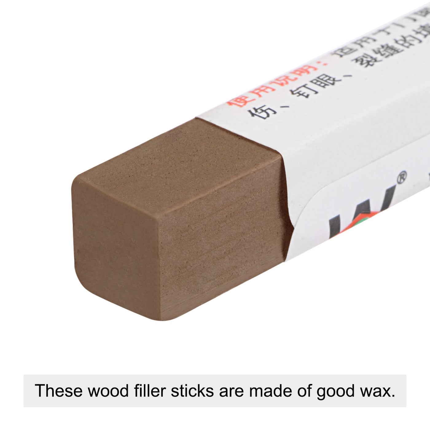 uxcell Uxcell Furniture Repair Wax Filler Stick, Wood Scratch Filler Crayons, Apricot Yellow