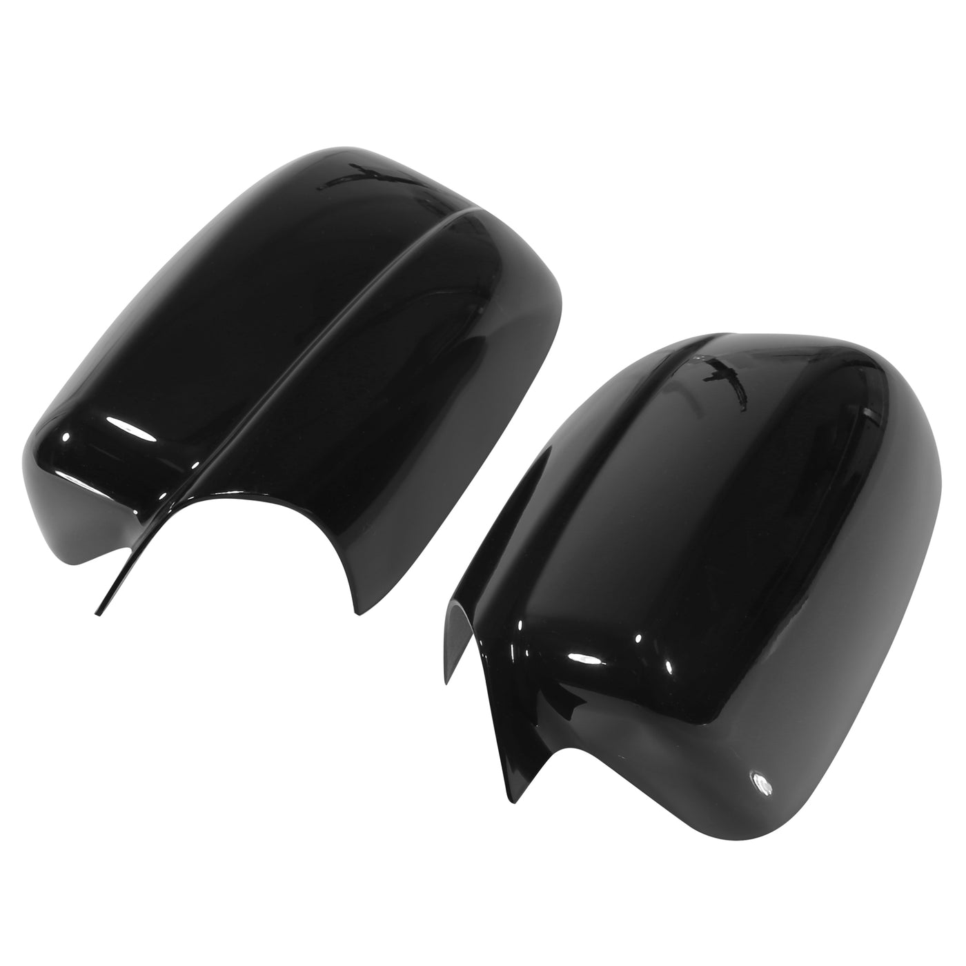 X AUTOHAUX Exterior Door Mirror Cover Cap Overlay for Dodge Charger 2011-2021 for Chrysler 300 300C 2011-2022