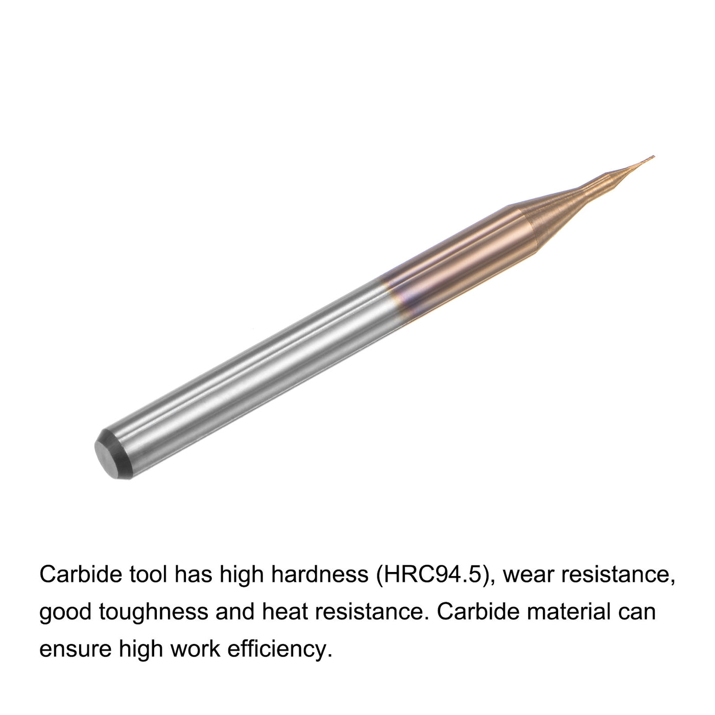 Harfington Titanium Coated Carbide End Mill Router Bits