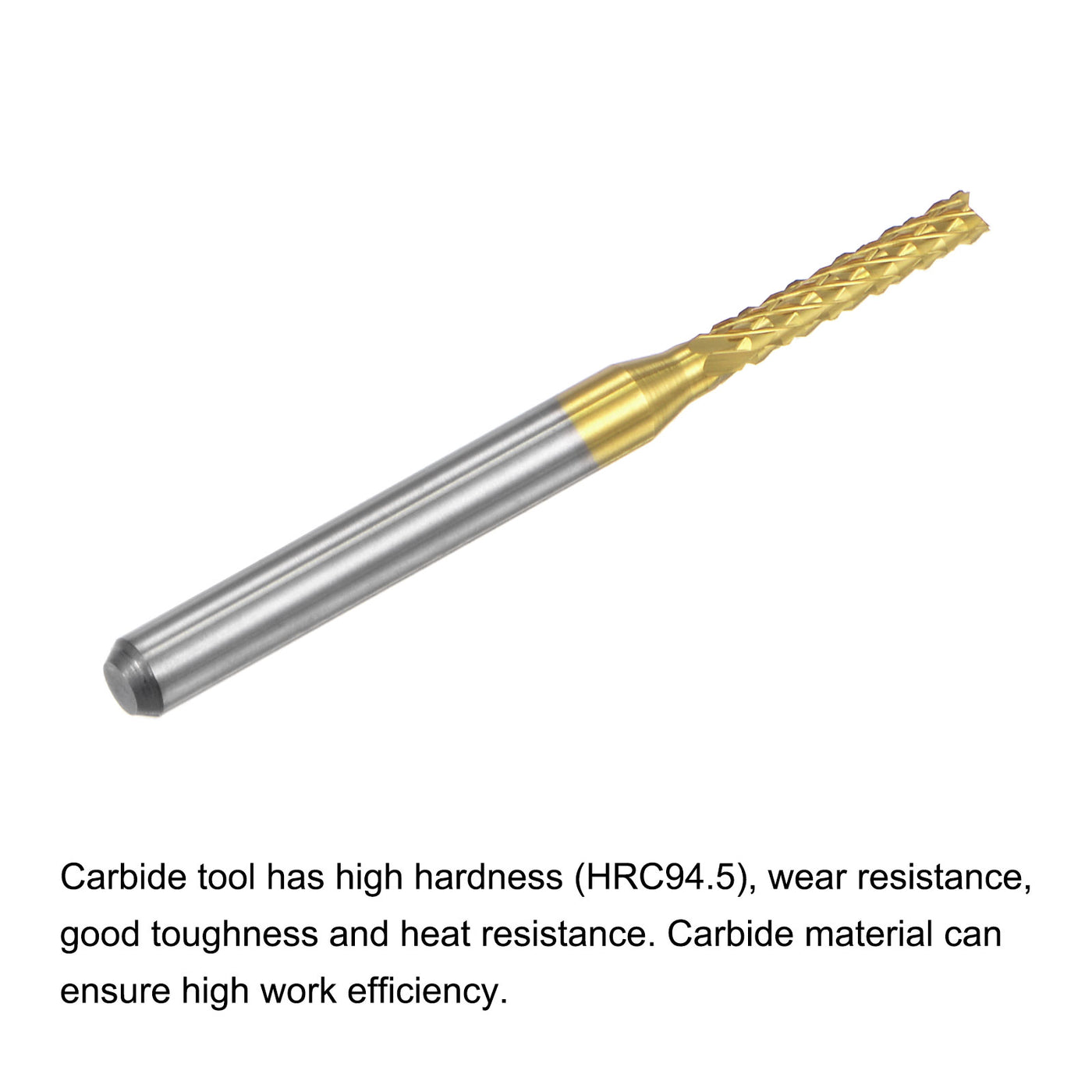 Harfington Titanbeschichteter Hartmetall-Schaftfräser CNC-Fräser