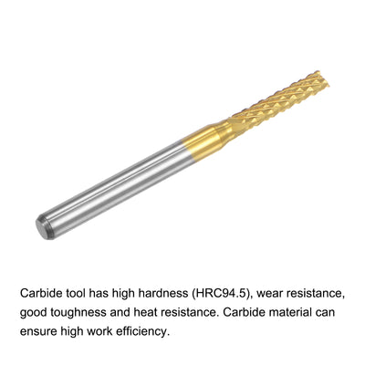 Harfington Titanbeschichteter Hartmetall-Schaftfräser CNC-Fräser