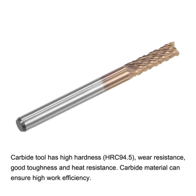 Harfington Titanium Coated Carbide End Mill Router Bits